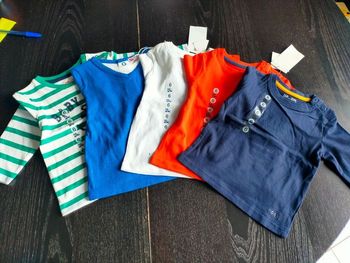 Tee-shirts manches longues 6 mois