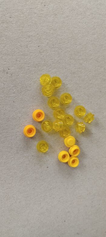 Lot de plaque ronde 4073 lego 