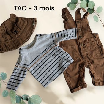 Ensemble Tape à l’œil garçon – 3 mois – Très bon état