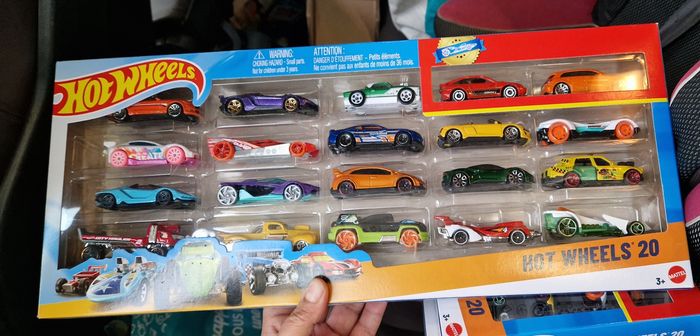 Lot de 20 voiture Hotwheels