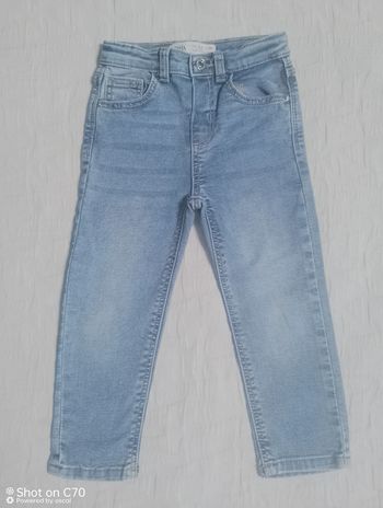 Zara pantalon jean bleu clair 98 cm