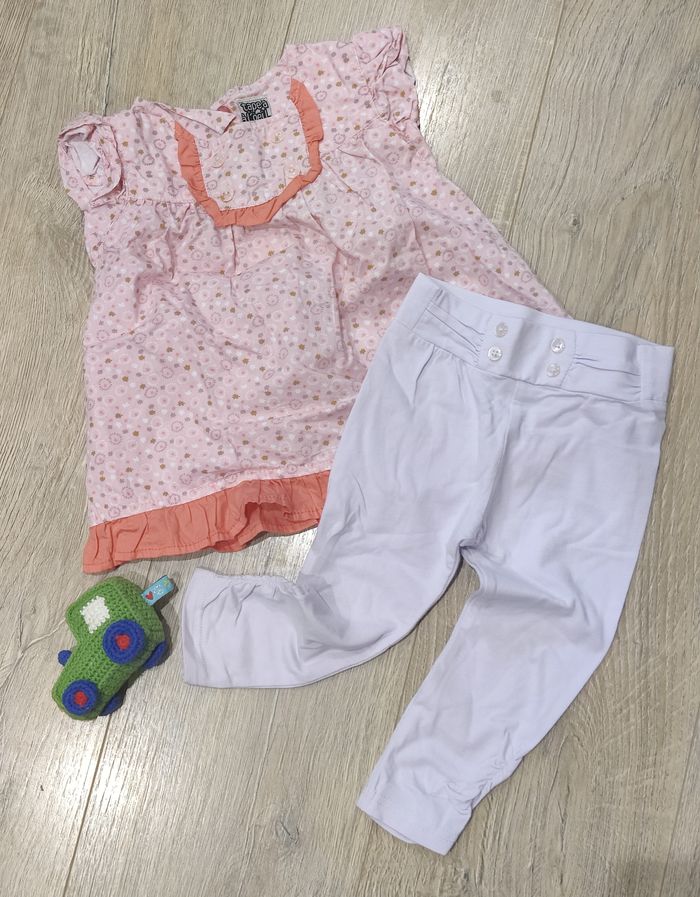 Lot bébé filles de marques 22 pièces Taille 6-24 mois - photo numéro 5