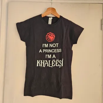 T-shirt noir Khaleesi
