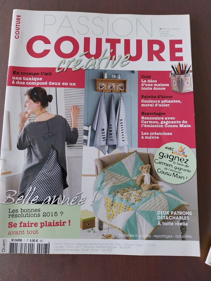 Lot de 2 livres Passion Couture créative neufs - photo numéro 9