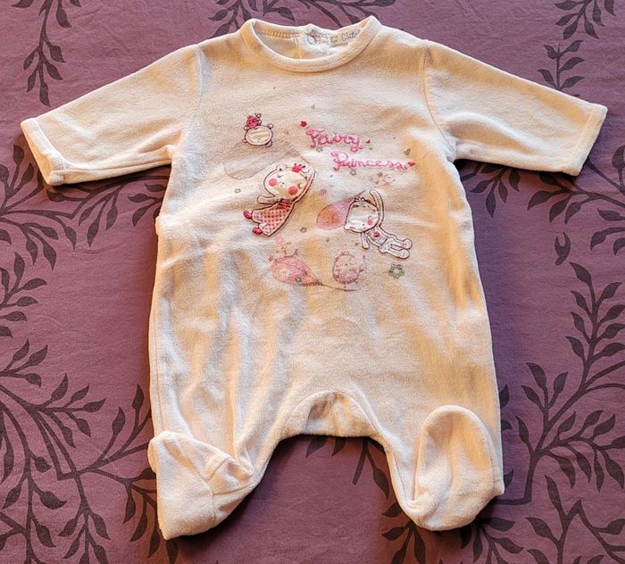 Lot de 7 pyjamas en velours (grenouillères) - photo numéro 15