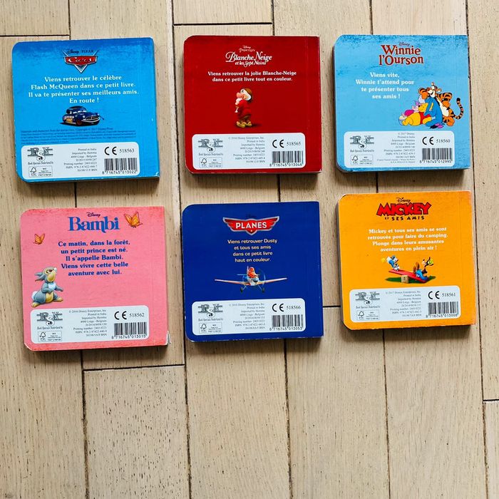 Lot de 6 livres Disney - photo numéro 4