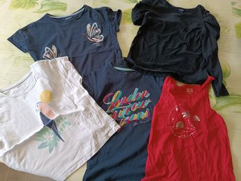 Lot t-shirts 8 ans
