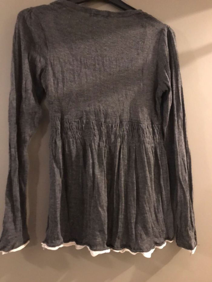 Pull gris - photo numéro 2