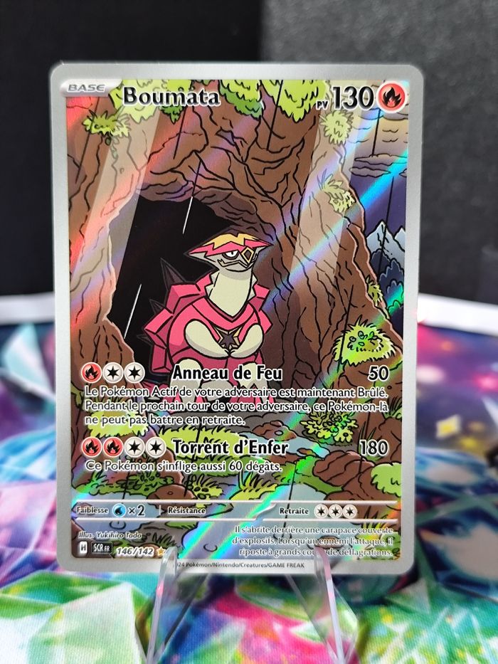 Carte pokémon neuve 🇨🇵 Boumata 147/142 Couronne stellaire