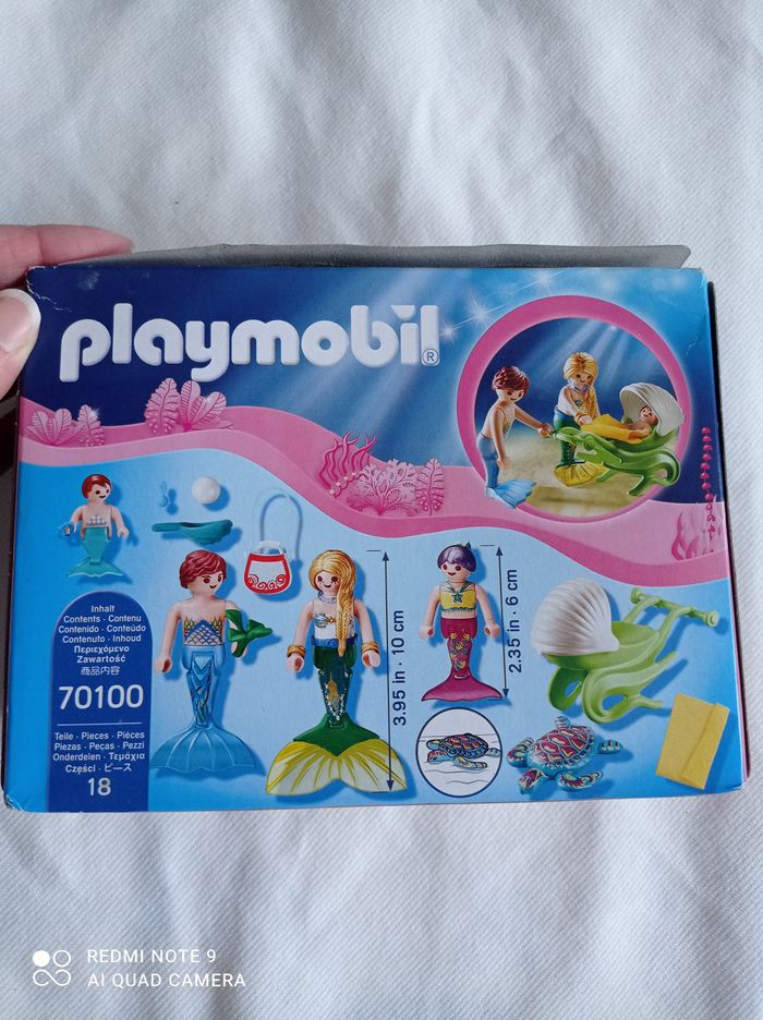 Playmobil 70100 famille sirène - photo numéro 6