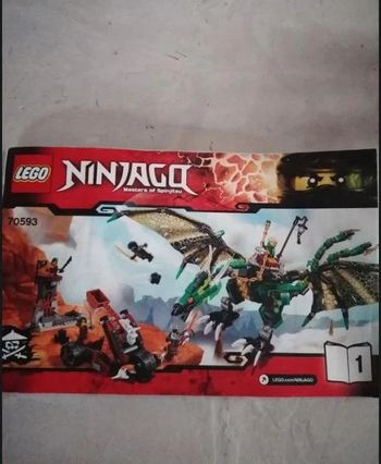 lego ninjago 70593 le dragon émeraude