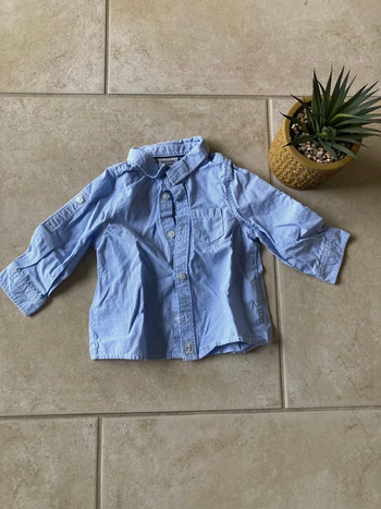 Chemise garçon taille 6 mois