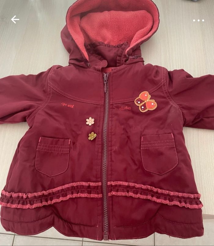 Manteau bébé 18 mois