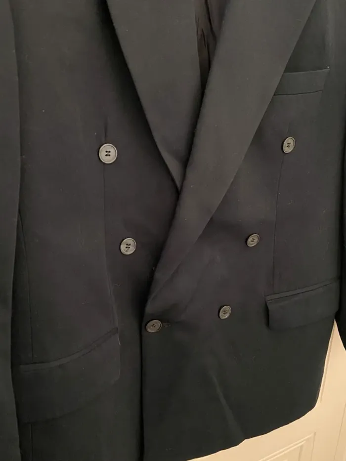 Blazer bleu marine Vintage James John Coppola - photo numéro 2