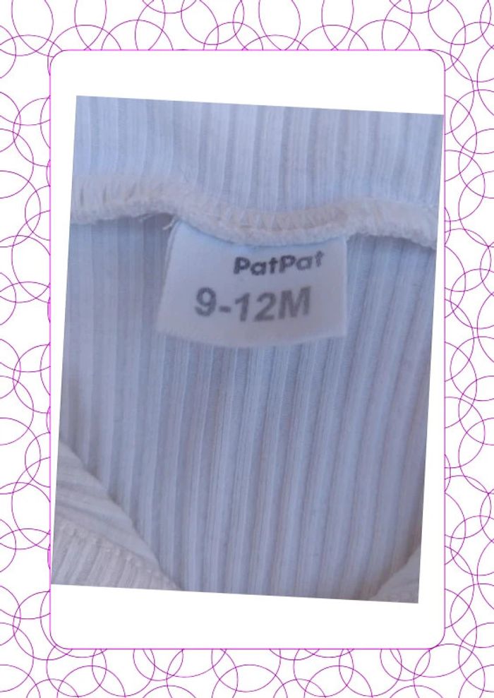 Tee shirt 9-12 mois Patpat - photo numéro 2