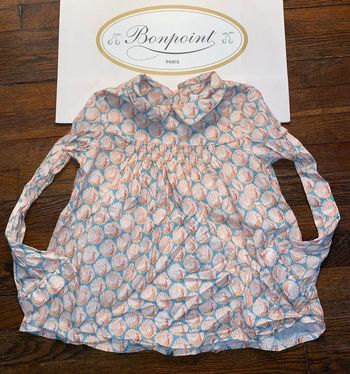 blouse liberty Bonpoint 8 ans portée une fois