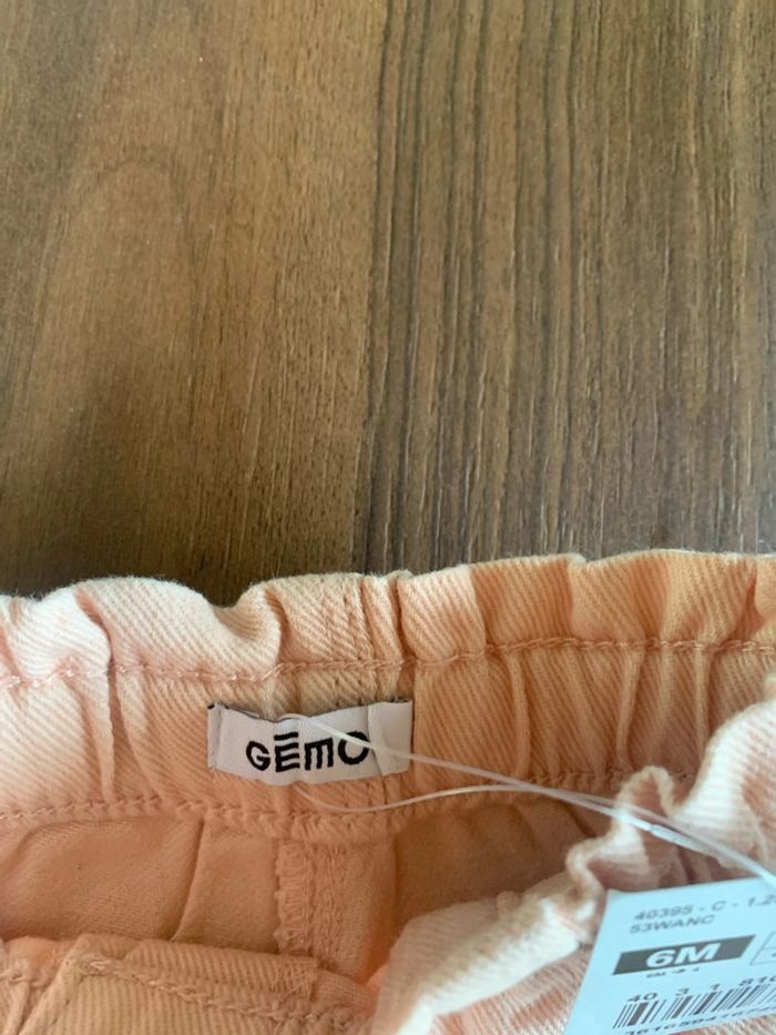 Pantalon Gemo rose 6 mois - photo numéro 3