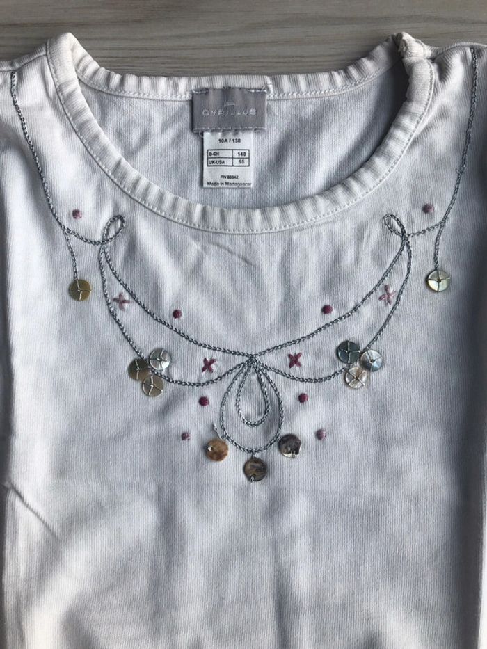T-shirt Cyrillus 10 ans - photo numéro 2