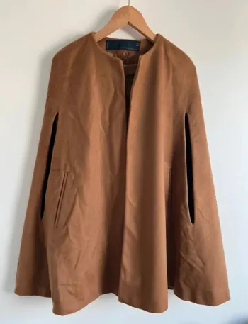 Manteau cape Zara