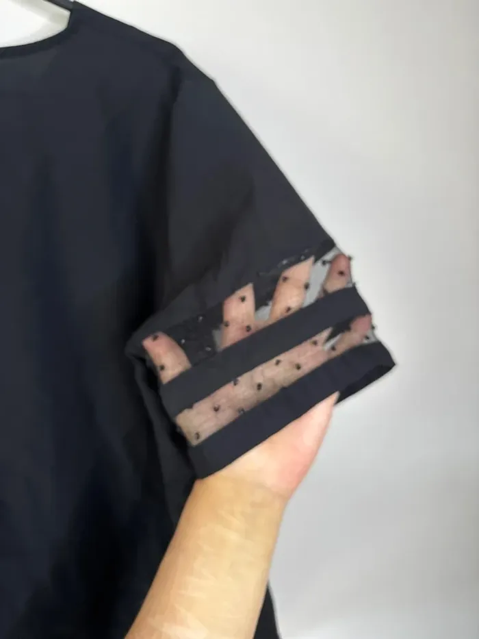 👚 t-shirt - noir - taille 54 - femme - bon état - Ak src collection - photo numéro 9