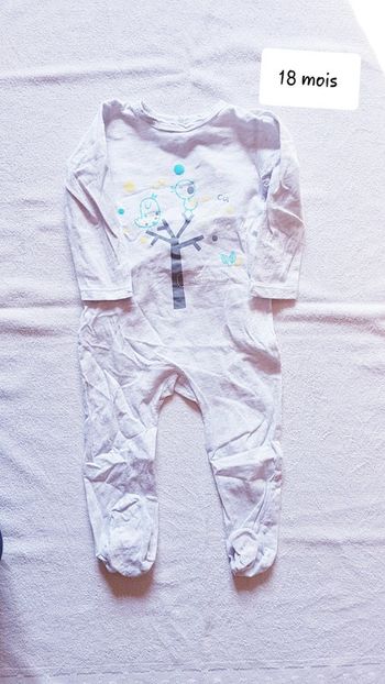 Pyjama auchan 18 mois