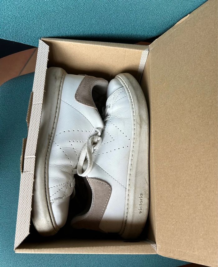 Baskets basses nude Victoria shoes - photo numéro 10