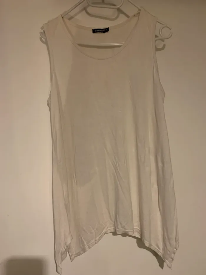 Débardeur blanc In Extenso taille M - photo numéro 4