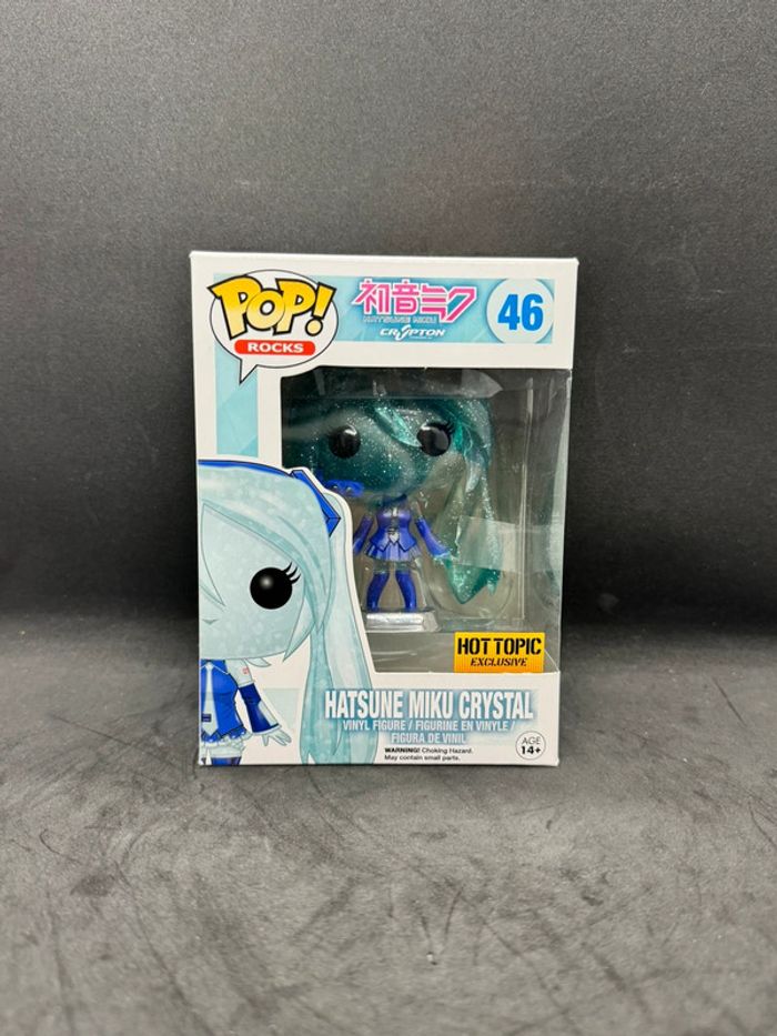Funko pop hatsune miku crystal 46 hot topic - photo numéro 2