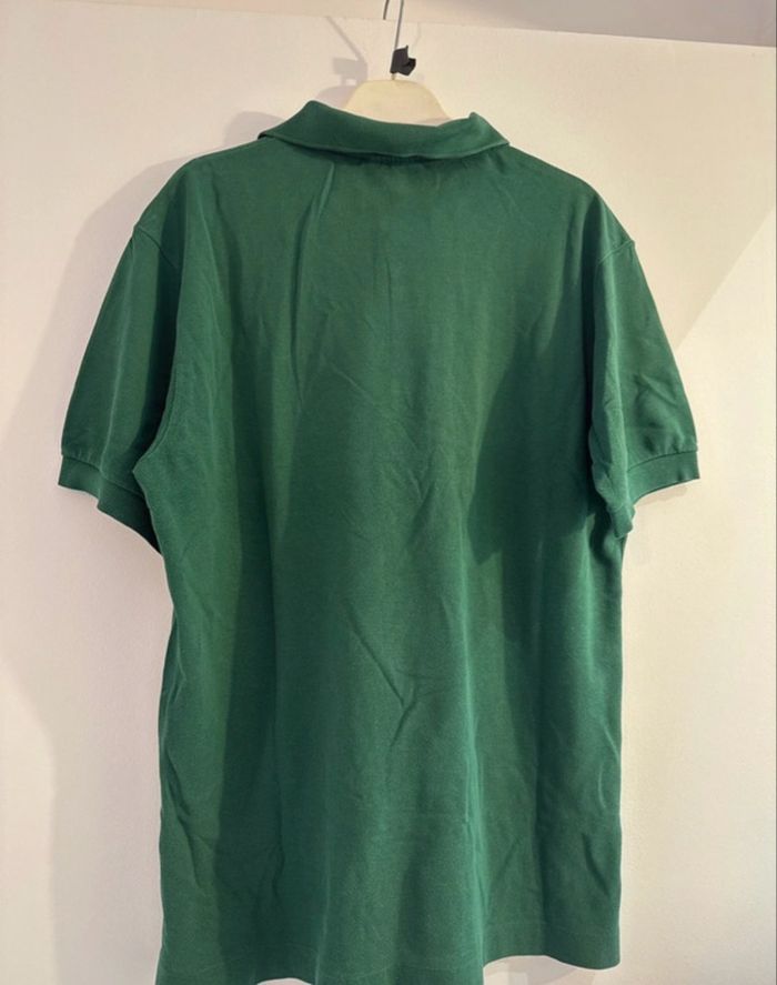 Polo Lacoste T5 vert - photo numéro 4