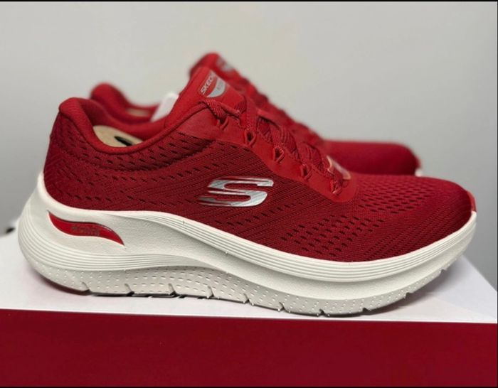Basket skechers rouge arch fit big league 2.0 -37,5 - photo numéro 3