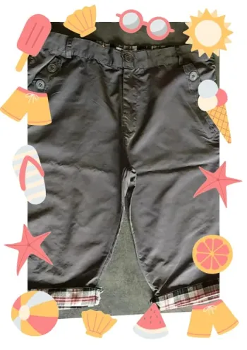 Short bermuda en toile légère