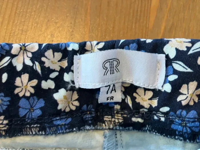 Jegging fleuri 7 ans - photo numéro 4