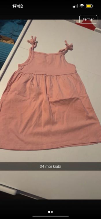 Lot de 2 robe fille