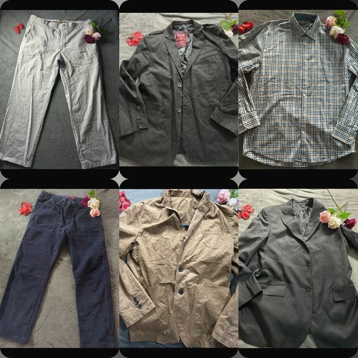 Lot Revendeur Homme 31 Pièces - Chemises, Blazers, Pantalons, T-shirts - Tailles Variées - photo numéro 4
