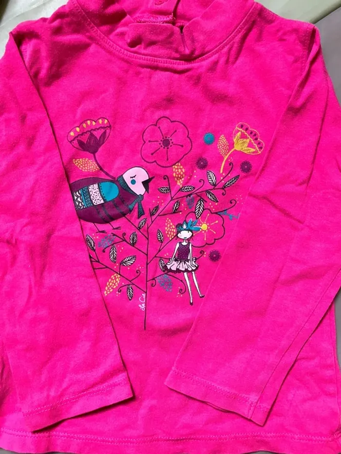 Ensemble gilet-jeans-haut ML 24 mois Babyclub - photo numéro 10