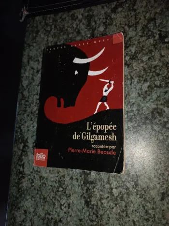 L'épopée de Gilgamesh.