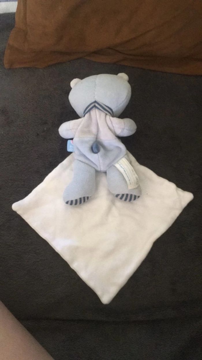 Joli doudou bleu clair - photo numéro 5