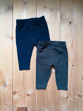 Lot 2 leggings 3mois