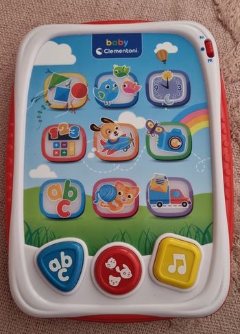 Tablette musical et lumineuse 