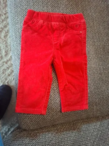 Pantalon velours.