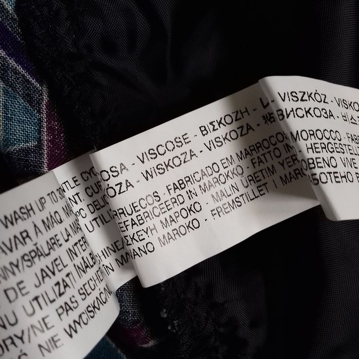 Pantalon fluide multicolors - Bershka - T.L - Neuf - photo numéro 9