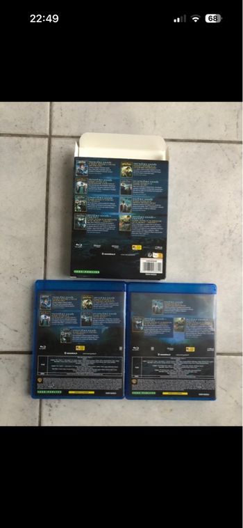 Coffrer blu-ray Harry potter 