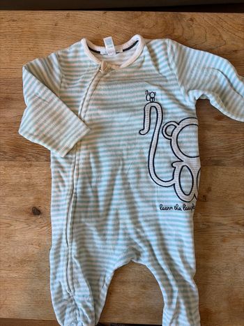 Pyjama à fermeture éclair