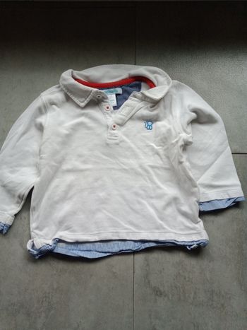 Polo manches longues 18 mois