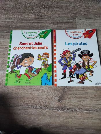 Lot livres enfant Sami et Julie