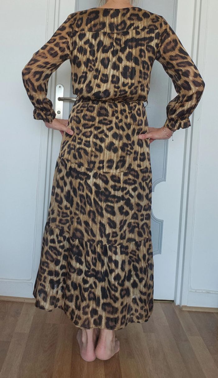 Robe longue leopard taille 36 - photo numéro 2