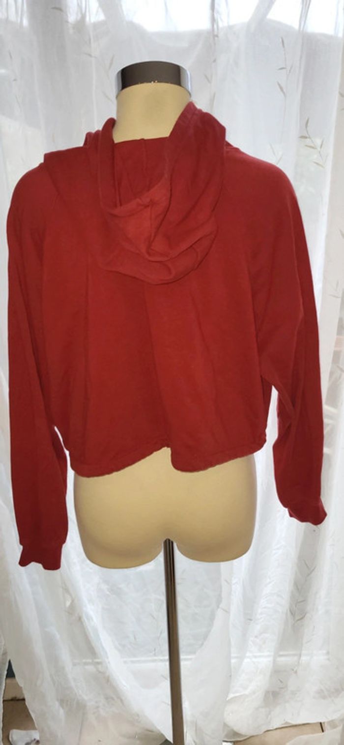 Sweat à capuche court H&M taille M - photo numéro 4