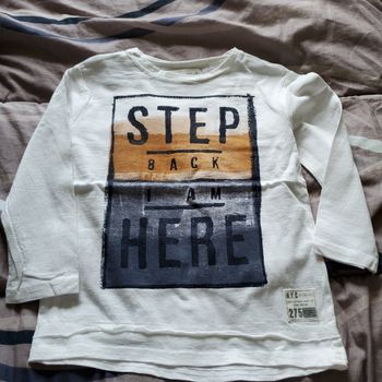 t-shirt Mlongue zara 4ans  (4e )