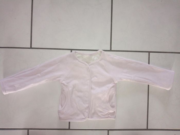 Veste réversible fille 18 mois