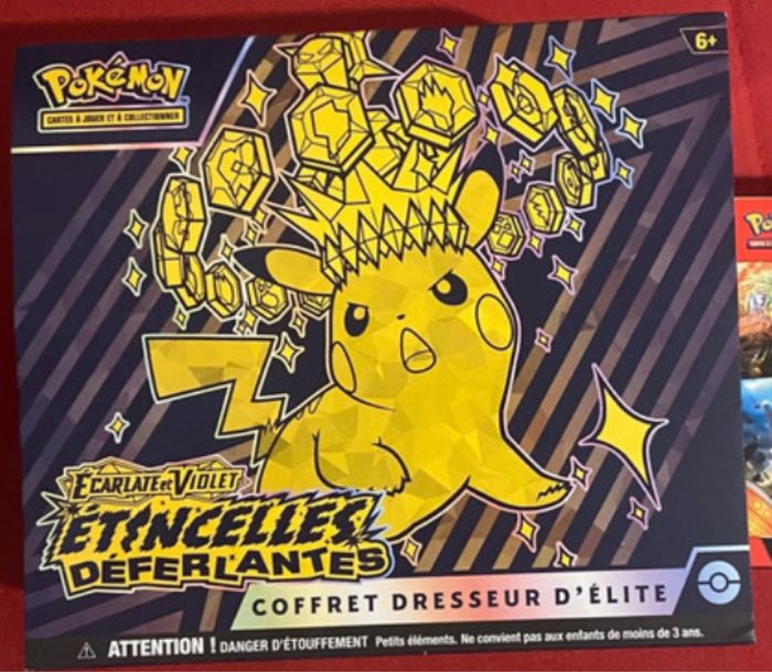 Coffret dresseur d’élite étincelle déferlantes ( reconditionné) - photo numéro 2